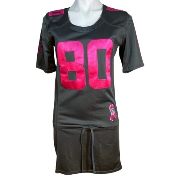 Nike NFL Jersey Dress Women’s M Andre Johnson #80 Breast Cancer Awareness - Picture 2 of 15